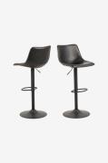 NORDFORM - Barstol Wilfred - Svart - Barstolar & pallar - Från Homeroo...