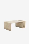 Hanah Home - Soffbord Rick - Beige - Soffbord - Från Homeroom