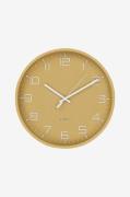 House Nordic - Väggklocka Rosolini - Orange - Väggklockor & bordsur - ...