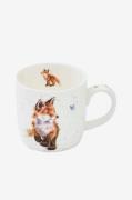 Royal Worcester - Mugg Wrendale Designs Born to be Wild Fox 31 cl - Fl...