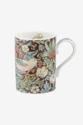 Royal Worcester - Mugg Morris & Co Strawberry Thief Chocolate Slate 35...