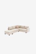 Hanah Home - Hörnbäddsoffa Aly Right - Natur - Divansoffor - Från Home...
