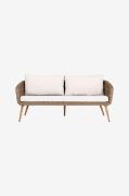 NORDFORM - SOFFA 3-SITS MED KUDDAR - Brun - Loungesoffor - Från Homero...