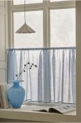 &Home - Cafégardin Mila Bottom Curtains - Blå - Hissgardiner - Från Ho...