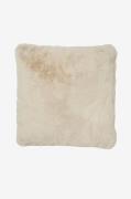 Skinnwille - Kudde Fluffy 45x45 - Brun - Prydnadskuddar & kuddfodral -...