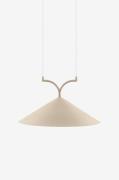 Globen Lighting - Taklampa Curve 50 - Beige - Takpendlar - Från Homero...