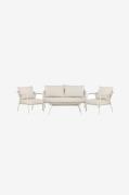Venture Home - Sicily Loungeset - Beige - Loungemöbler - Från Homeroom
