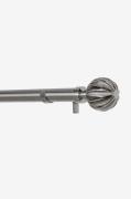 Hasta - Gardinstångsset Ylva 160-300 cm - Silver - Gardintillbehör - F...