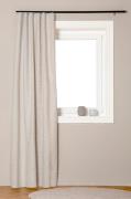 Hasta - Bouclé Gardin Hilma 132x250cm - Grå - Veckbandslängder - Från ...