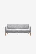 CosmoLiving by Cosmopolitan - Soffa 3-sits soffa Gloria - Grå - 3-sits...