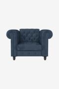 Dorel Home - Loungestol Felix - Blå - Fåtöljer - Från Homeroom