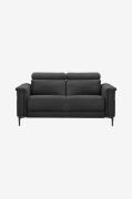 Loft24 - Soffa 2 Sits 1 Recliner Manual Lund - Grå - 2-sits soffor - F...