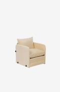 Hanah Home - Bäddsoffa med 1 sittplats Saga - Vit - Bäddsoffor - Från ...