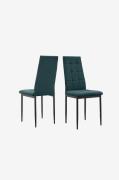 Loft24 - Matstol 2-pack Becca - Grön - Stolar - Från Homeroom