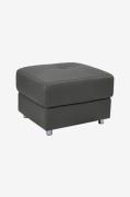 Loft24 - Ottoman Pareli - Svart - Fotpallar & puffar - Från Homeroom