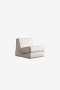 Hanah Home - Bäddsoffa med 1 sittplats Origami - Beige - Bäddsoffor - ...