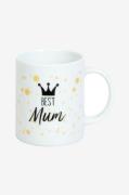 Könitz - Mugg Bästa Mamma - Vit - Koppar & muggar - Från Homeroom