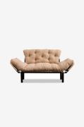 Hanah Home - Bäddsoffa 2-sits - Beige - Bäddsoffor - Från Homeroom