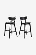NORDFORM - Barstol Roxby 2-pack - Svart - Barstolar & pallar - Från Ho...