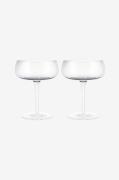Blomus - Belo Champagne Cup 20 cl 2-pack Clear - Transparent - Vinglas...