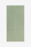 KM Home - Bomullsmatta Line - Grön - Bomulls- & trasmattor - Från Home...
