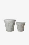 Wikholm Form - Kruka Demeri S/2 - Grå - Krukor & vaser - Från Homeroom