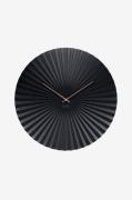 Karlsson - Väggklocka Sensu XL - Svart - Väggklockor & bordsur - Från ...