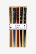 Kawai - Ätpinnar Kawai Susutake-Komon 5-pack - Brun - Bestick - Från H...