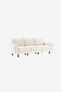 Hanah Home - 3-sits soffa Spar - Vit - 3-sits soffor - Från Homeroom