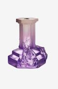 Kosta Boda - Ljusstake Rocky Barouqe 17,5Cm - Lila - Ljusstakar & lykt...
