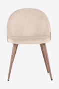 Venture Home - Matstol Velvet 2-pack - Beige - Stolar - Från Homeroom