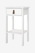 Tvilum - Madrid Nattduksbord 1 låda - Vit - Sängbord - Från Homeroom