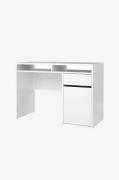 Tvilum - Funktion Plus Desk 1 dörr - Vit - Skrivbord - Från Homeroom