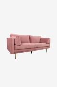 Venture Home - Soffa Boel, 3-sits - Rosa - 3-sits soffor - Från Homero...