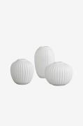 Kähler - Vas miniatyr Hammershøi 3-pack - Vit - Krukor & vaser - Från ...