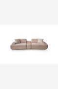 Hanah Home - 4-sits soffa Toscana - Beige - 4-sits soffor - Från Homer...