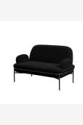Hanah Home - 2-sits soffa Aster - Svart - 2-sits soffor - Från Homeroo...