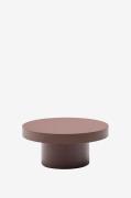 Kave Home - Sidobord för utomhusbruk - aiguablava - Röd - Utebord - Fr...