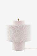 Globen Lighting - Bordslampa Noah 25 Vit bouclé - Vit - Bordslampor - ...