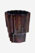 WOOOD - Drava Pot - Brun - Krukor & vaser - Från Homeroom