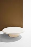 Pastill - Ted soffbord ø 95 cm - Beige - Soffbord - Från Homeroom