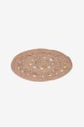 Hillerstorp - Matta Amara Ø145 cm - Beige - Jute- & sisalmattor - Från...