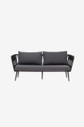 Bloomingville - Soffa Pavone - Svart - Loungesoffor - Från Homeroom