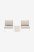 Venture Home - Lissabon Loungeset - Beige - Loungemöbler - Från Homero...