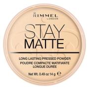 Rimmel Stay Matte Pressed Face Powder Transparent 001 14g