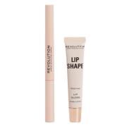 Makeup Revolution Lip Shape Lift Kit Rose Pink 3 st
