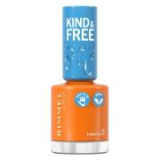 Rimmel London Kind & Free Clean Cosmetics Nail Polish 170 Amber B