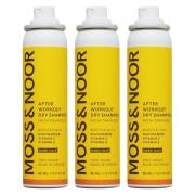 Moss & Noor After Workout Dry Shampoo Dark Hair Pocket Size 3 x 8