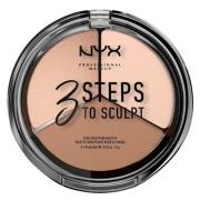 NYX Professional Makeup 3 Steps To Sculpt Fair 5 g