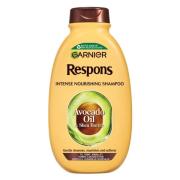 Garnier Respons Avocado Oil & Shea Butter Shampoo 400 ml